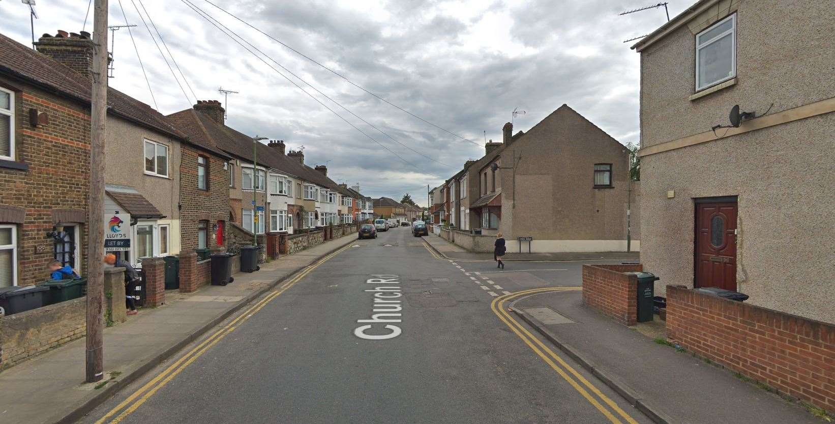 A boy has been hit by car in Church Road, Swanscombe