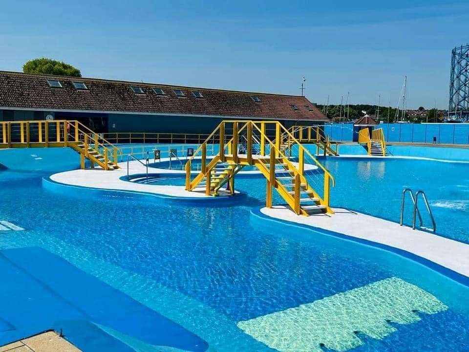 The Strand Lido in Gillingham, Medway’s only open air swimming pool. Picture: The Strand/Facebook