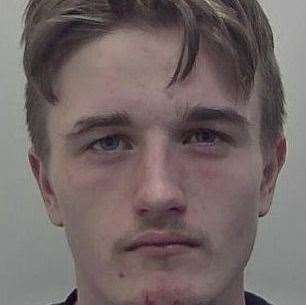 Robbie Murray has been jailed after leading police on a dangerous chase lasting almost an hour. Pic: Kent Police