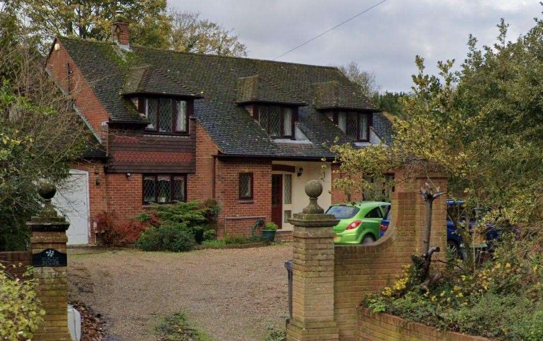 Outside one of the properties in Canterbury's priciest street. Picture: Google