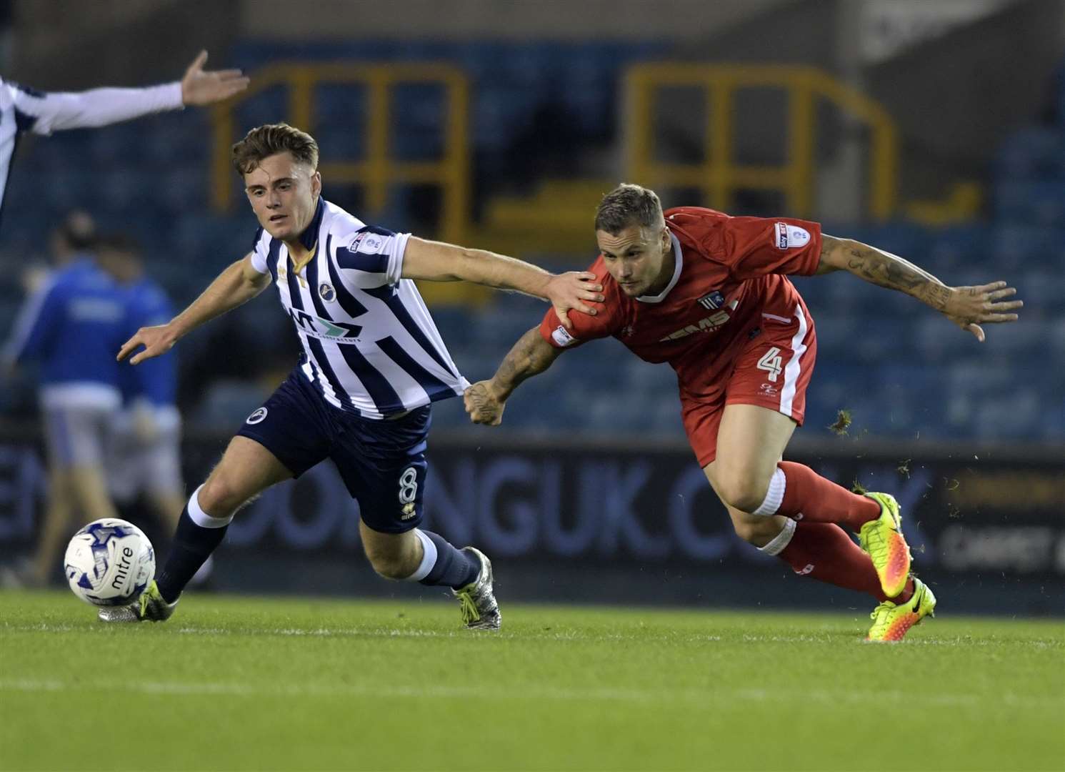 Ben Thompson joined the Gills after leaving Millwall Picture: Barry Goodwin