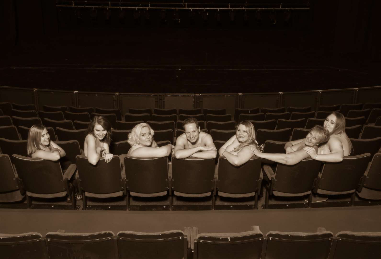 Staff who work at the theatre star in the calendar (5847678)