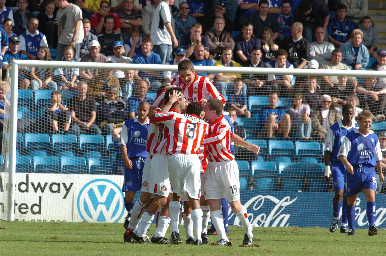 Sunderland won 4-0 on their last visit to Priestfield in 2004