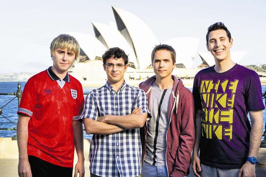 It is thought the stunt was inspired by a scene in the new Inbetweeners 2 film