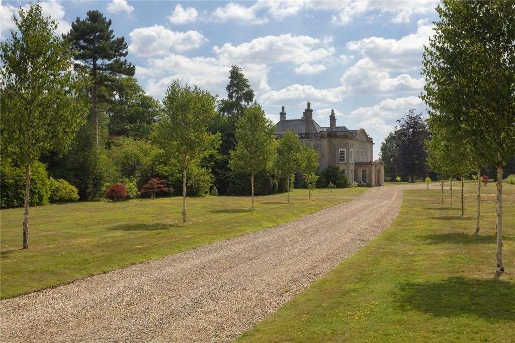Driving up to the property is like being in a period drama. Picture: Strutt and Parker