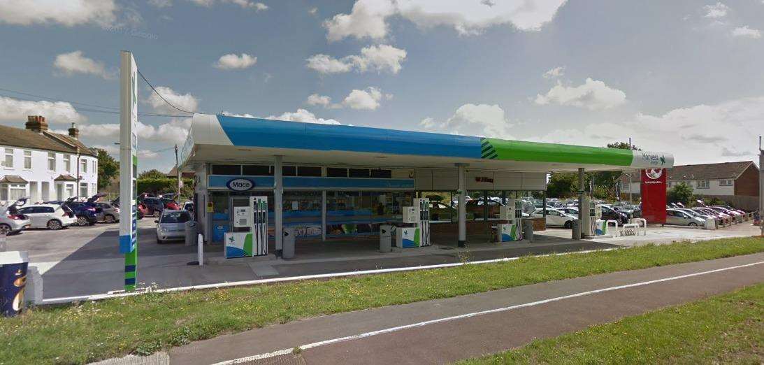 The alleged attempted robbery happened at the Harvest petrol station. (3866372)