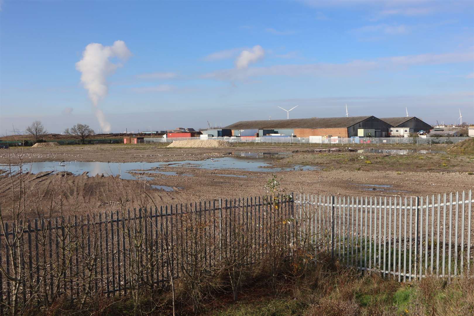 Possible site for Sheppey's new secondary school at Rushenden off Thomsett Way