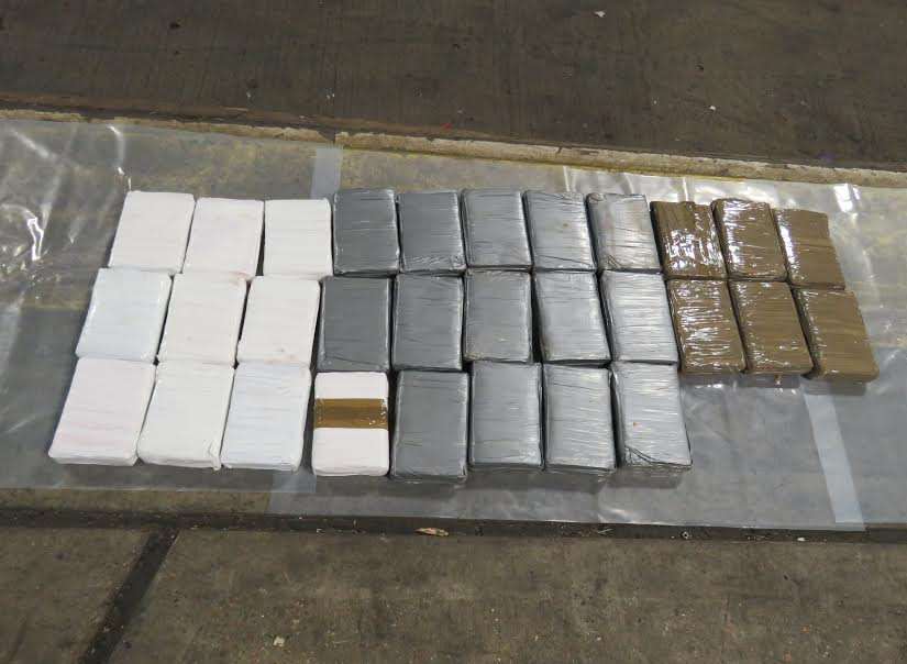 The cocaine was seized at Dover's Eastern Docks