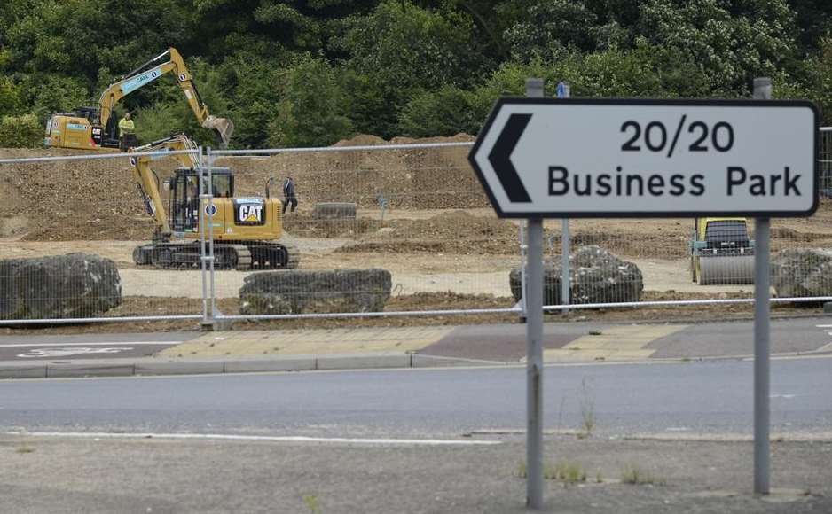 Building work starts at the 20/20 Business Park