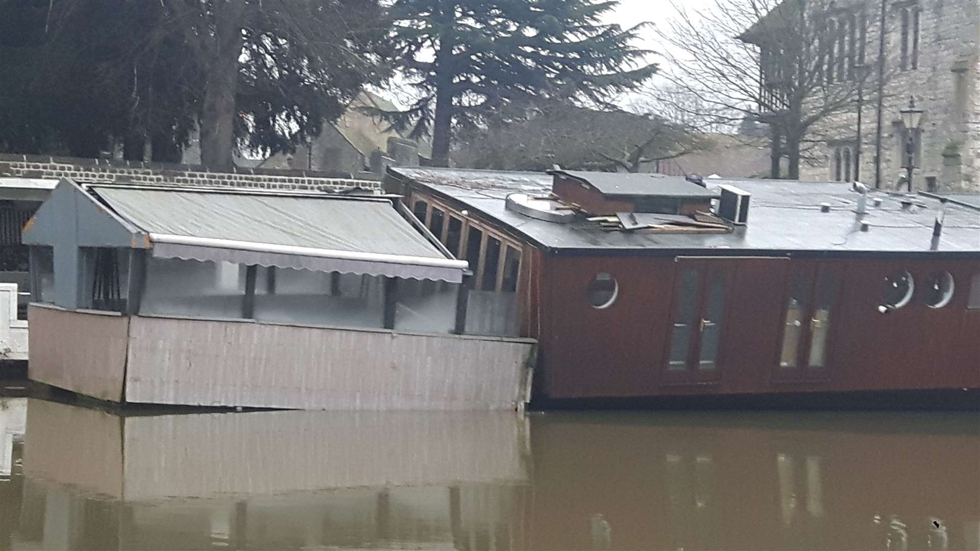 The Embankments Tapas and Music Bar after Christmas flooding 2019