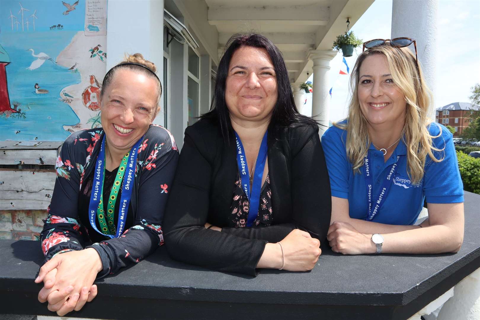 The Isle Connect You team, from the left, Becki Breiner, Rebecca Gebbie and Mikaela Langthorne. They are looking after the Island's over-65s who need company for Sheppey Matters, thanks to a £375,000 National Lottery grant
