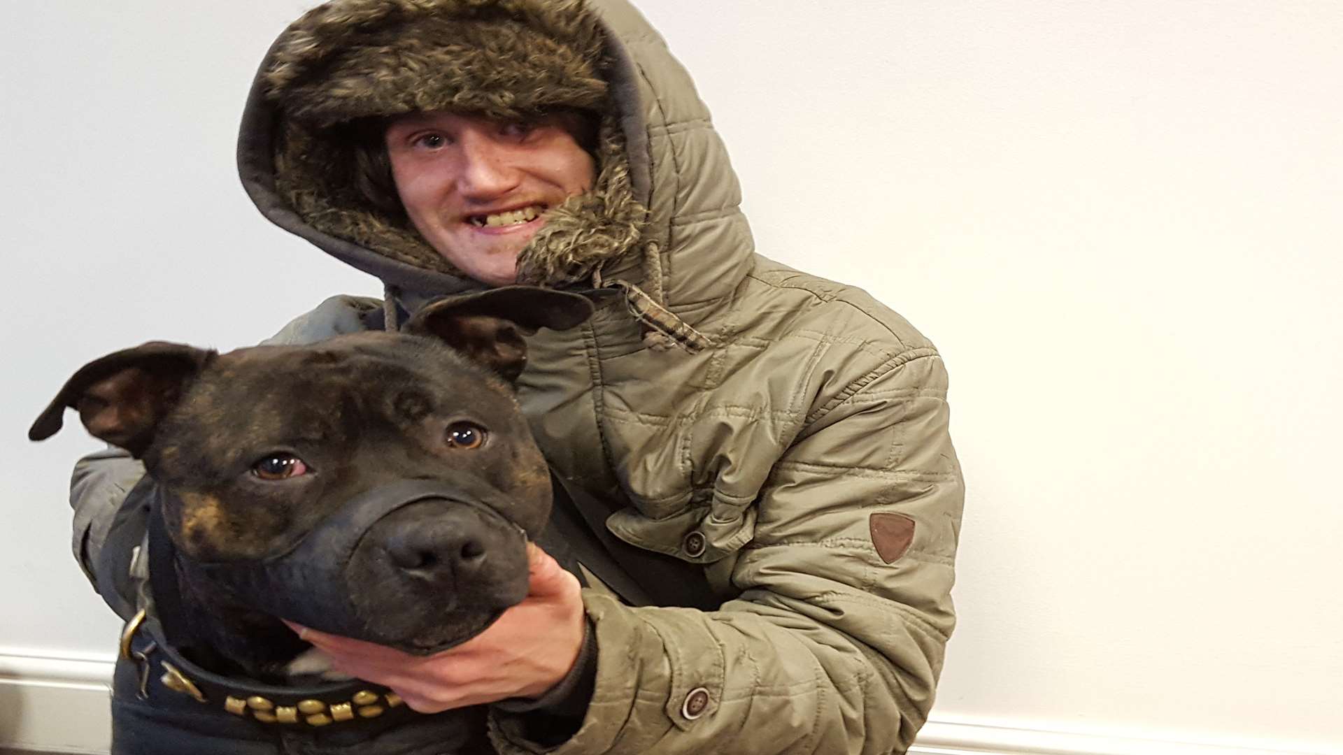 Leeroy and his dog Tyson are looking for a more permanent home