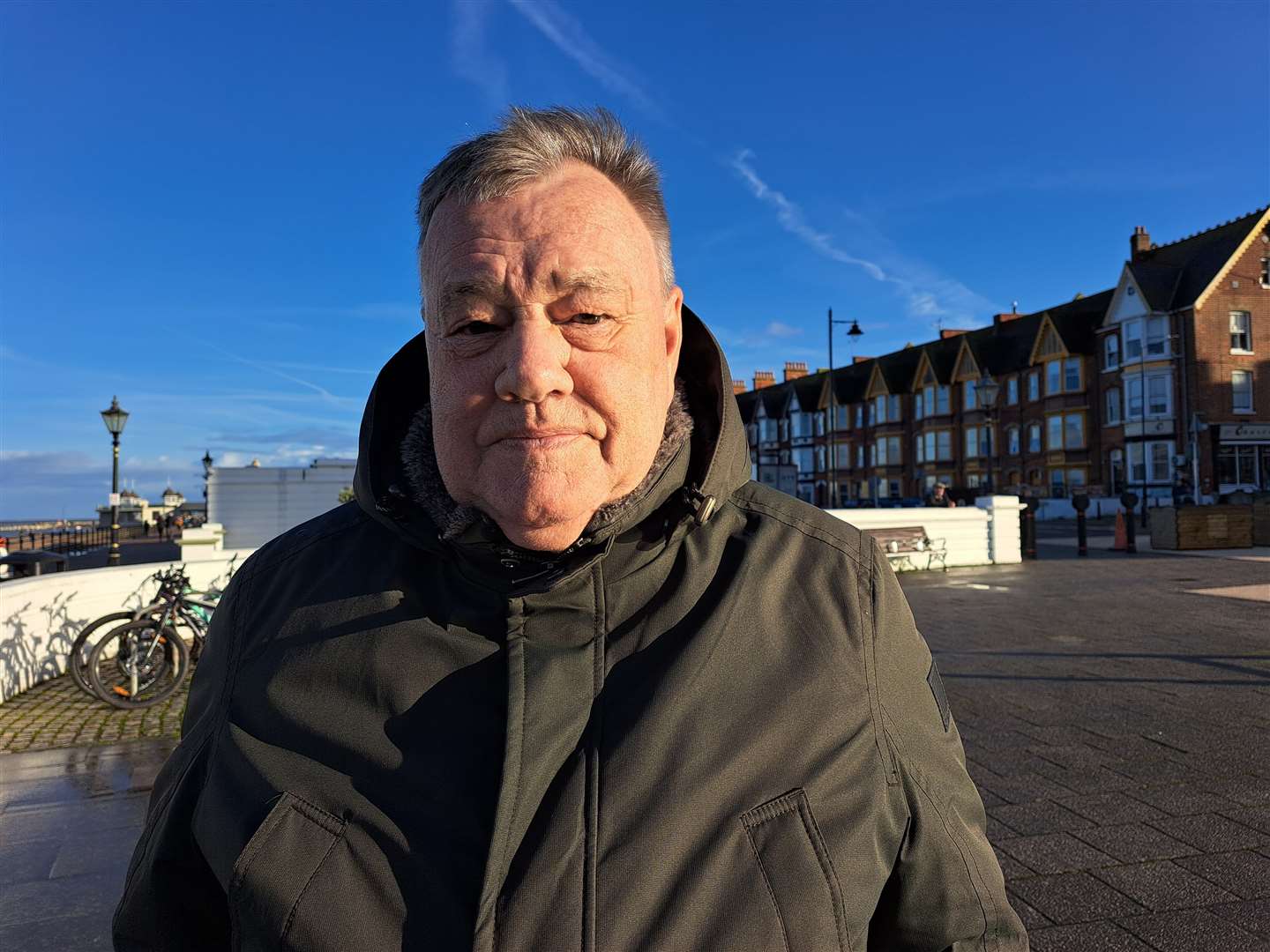 Colin Smith, 69, said that he felt the money spent on the new Herne Bay plaza could have been used better elsewhere in the town