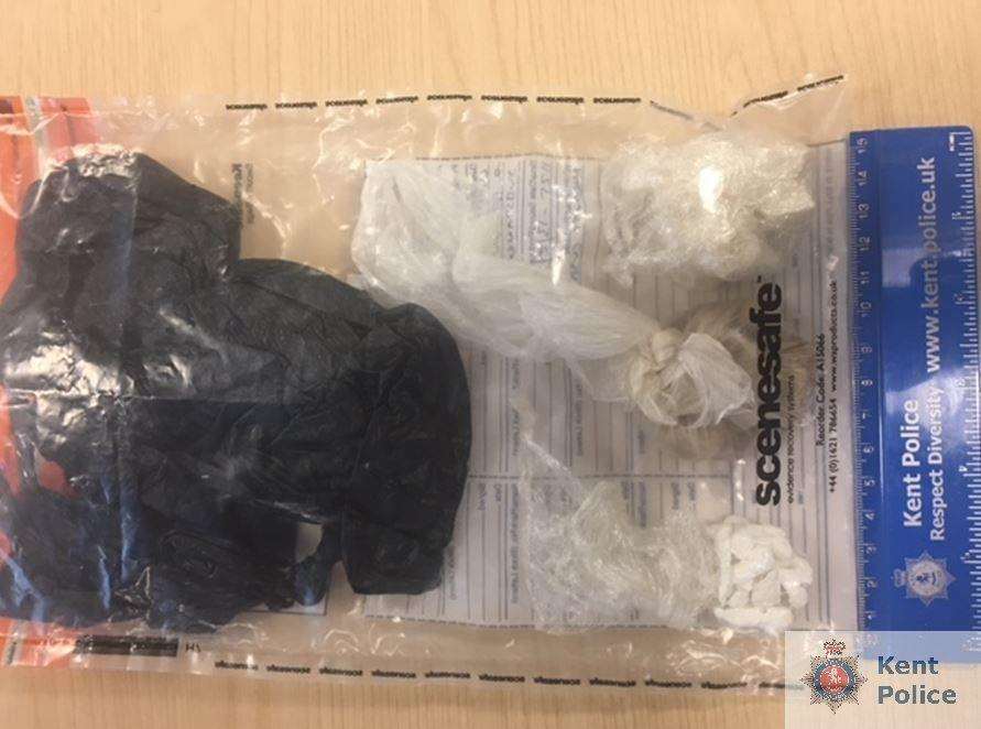 Drugs found during the search on the pair