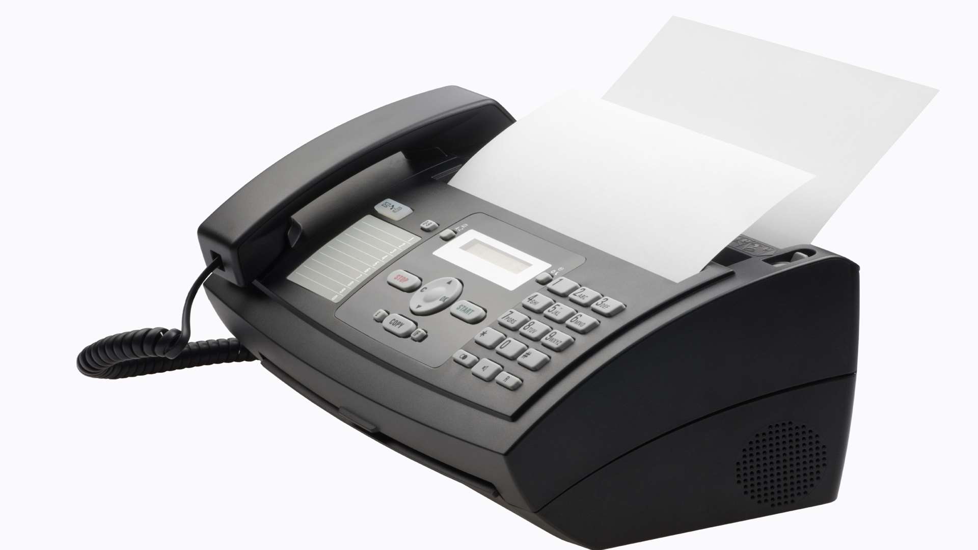 Fax machine? What's that?