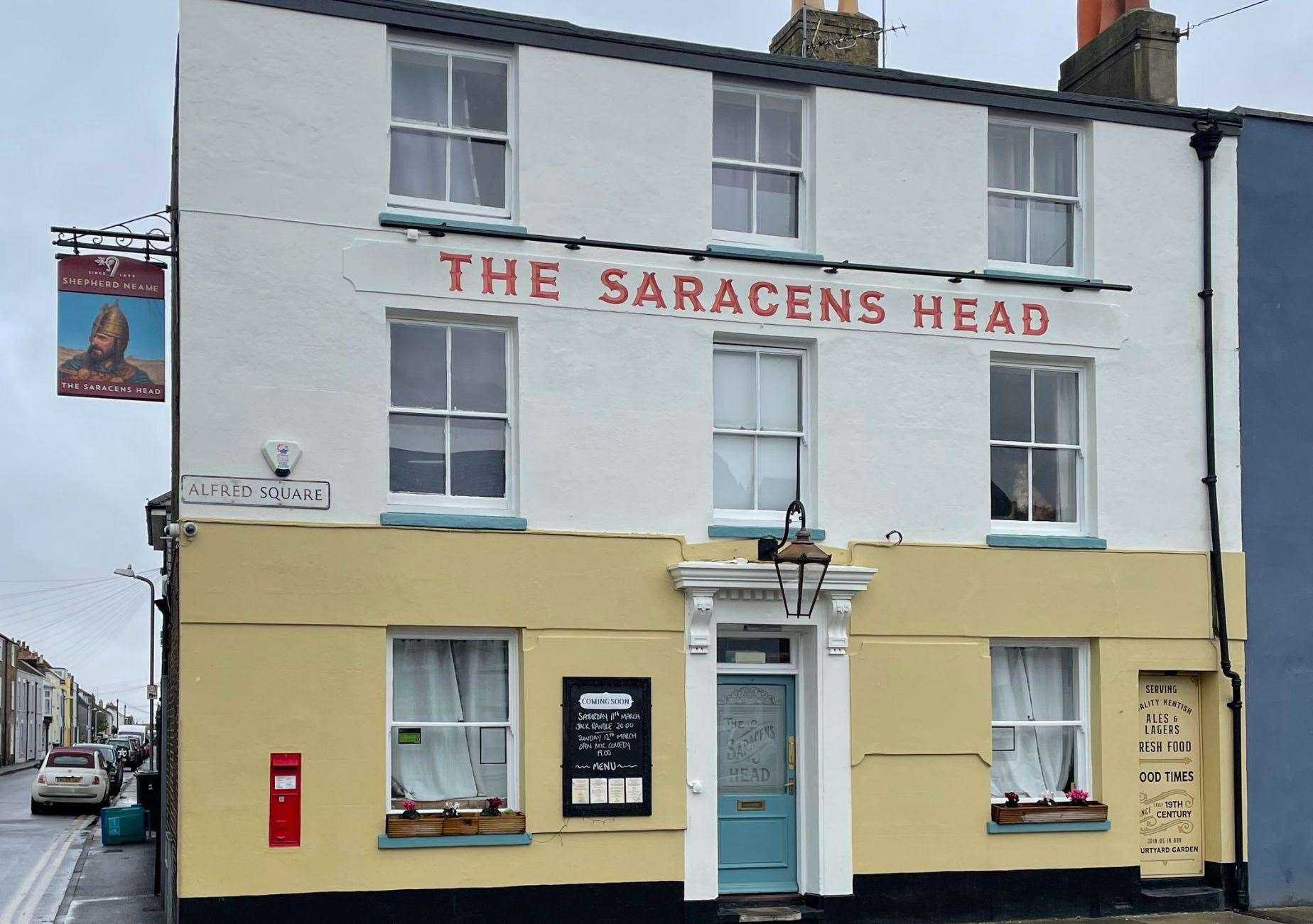 The Saracens Head in Deal is on the market. Picture: Mathew Brett