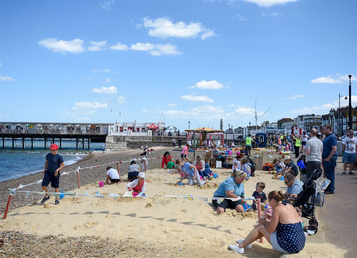 There have been 19 sewage releases at the Swalecliffe, near Herne Bay. Picture: Alan Langley