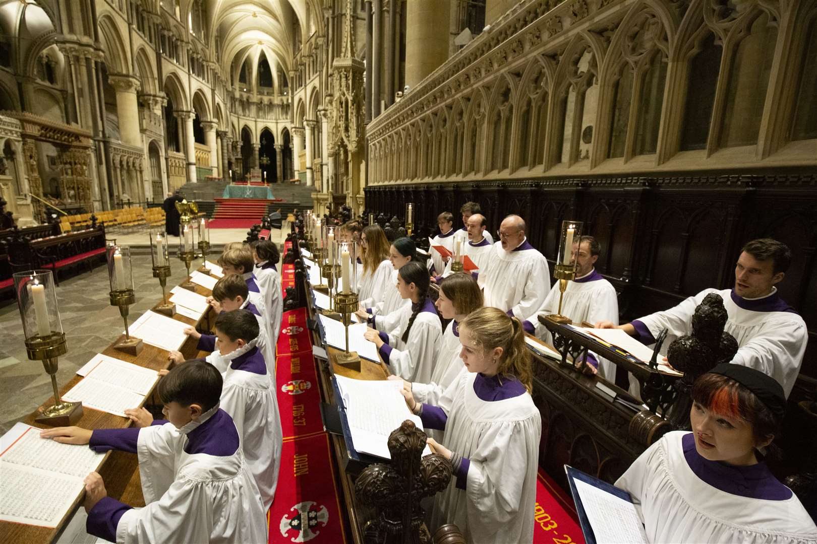 Canterbury Cathedral has a boys and a girls choir. Picture: Canterbury Cathedral