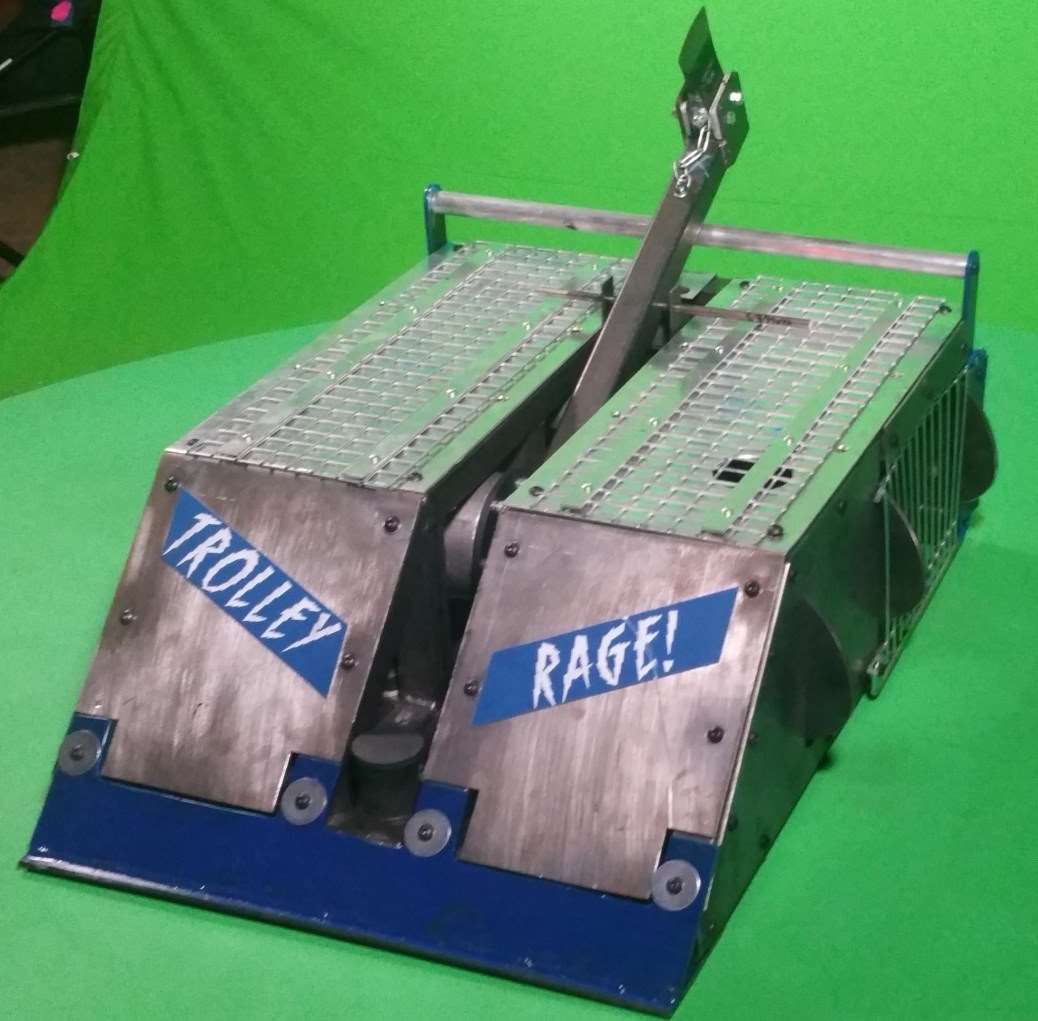Trolley Rage2 will compete in Robot Wars on Sunday night.