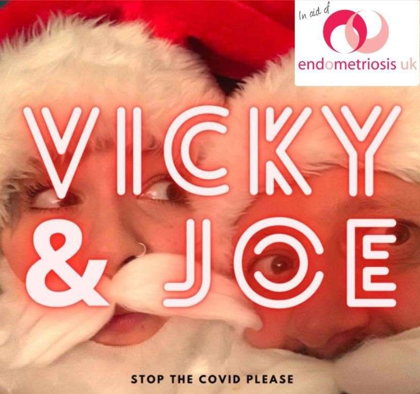 Money from Vicky and Joe's charity single will be given to Endometriosis UK