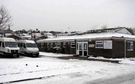 Snow and freezing temperatures this week caused Whitstable Age Concern in Vulcan Close to close its doors.