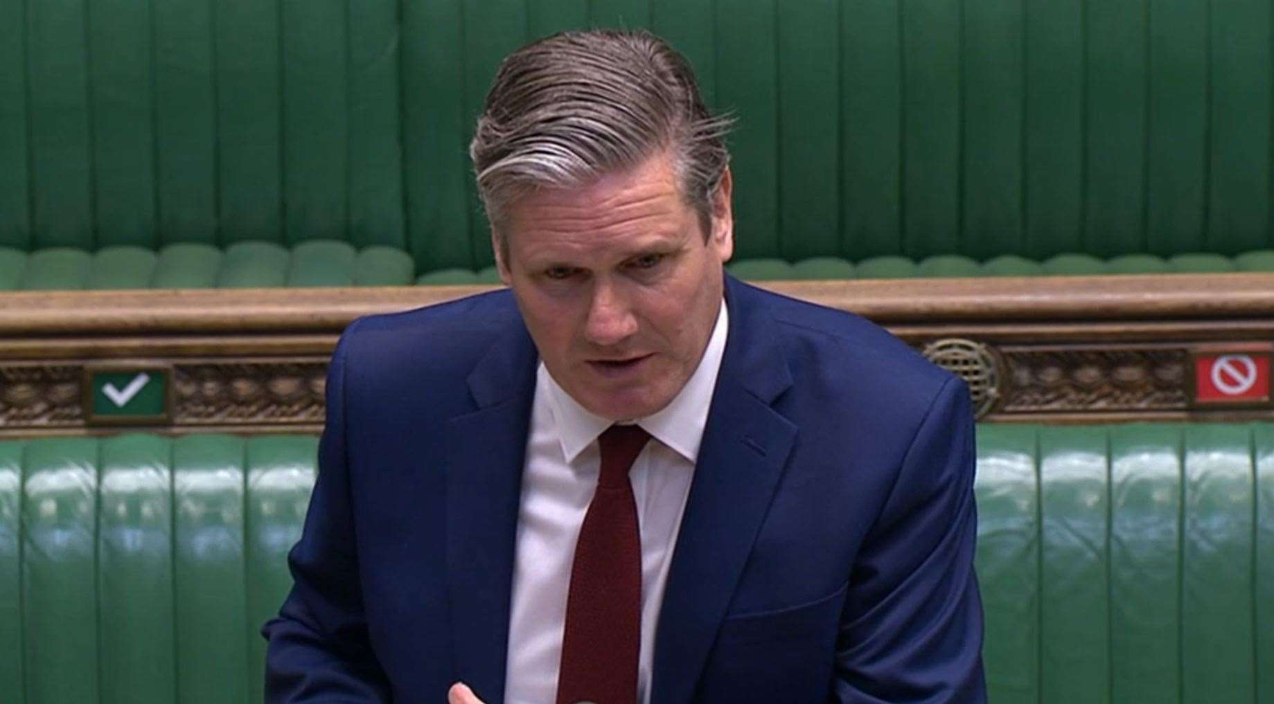 Labour leader Keir Starmer has been critical of the Government’s handling of reopening schools (Commons/PA)