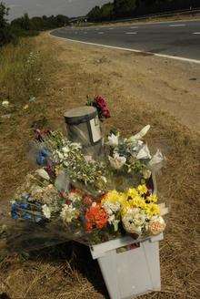 A20 crash near near Swanley, where Michael Baker died