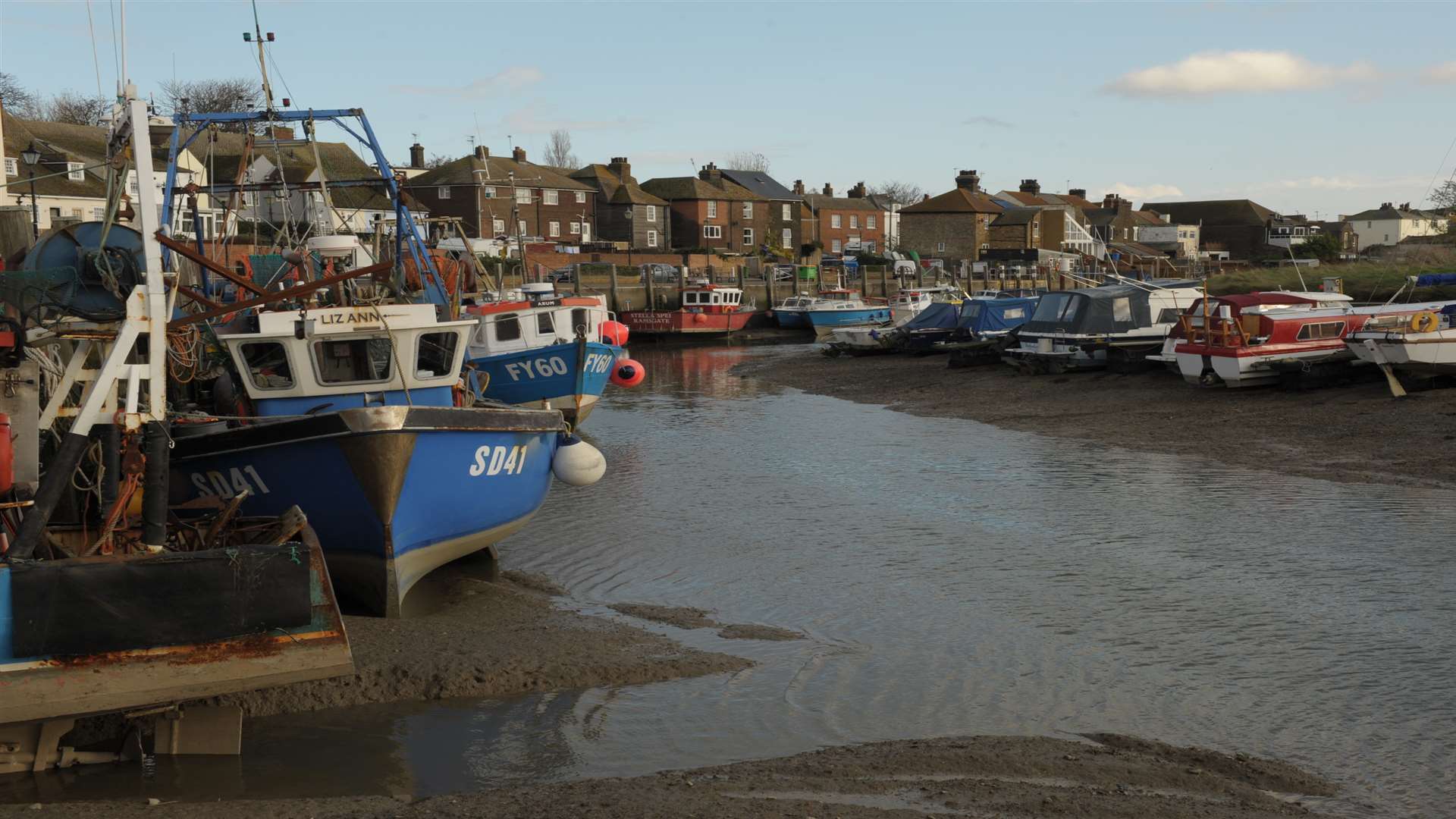 Queenborough Creek is being discussed as the site of a new marina