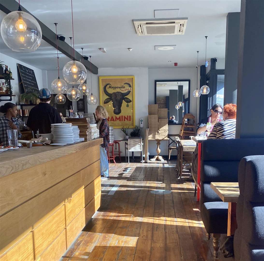 Chapter in Canterbury is a spacious casual dining space serving pizza and bottomless brunch. Picture: Sam Lawrie