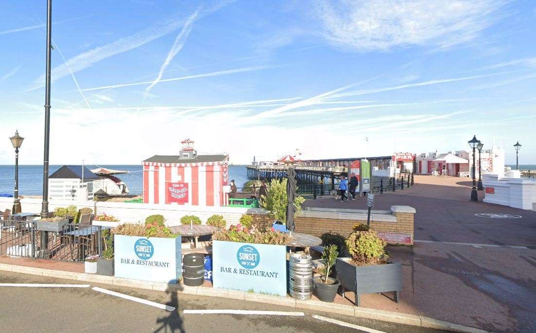 Herne Bay Pier. Picture: Google Street View