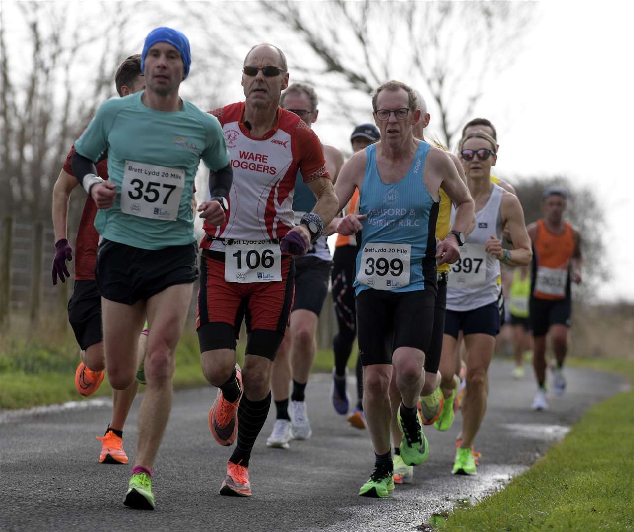 No.357 Richard Palmer, No.106 Garth Morris and No.399 Paul Moses. Picture: Barry Goodwin (62961895)