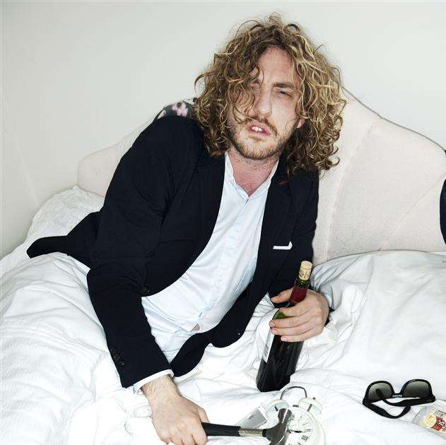 Before: The 28-year-old Seann Walsh was not a proud housekeeper before his girlfriend came along