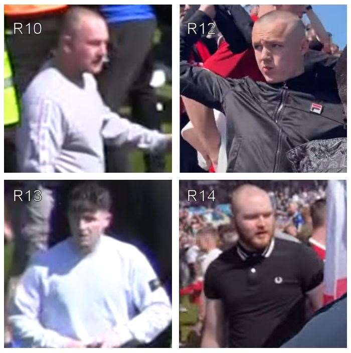 Officers would like to speak with those pictured. Picture: Kent Police