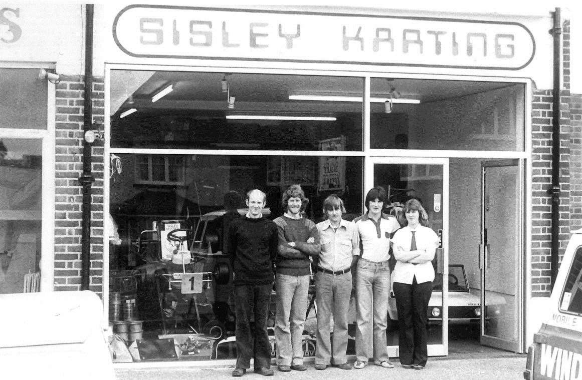 Sisley exported his own karts around the world from his shop in Swanley