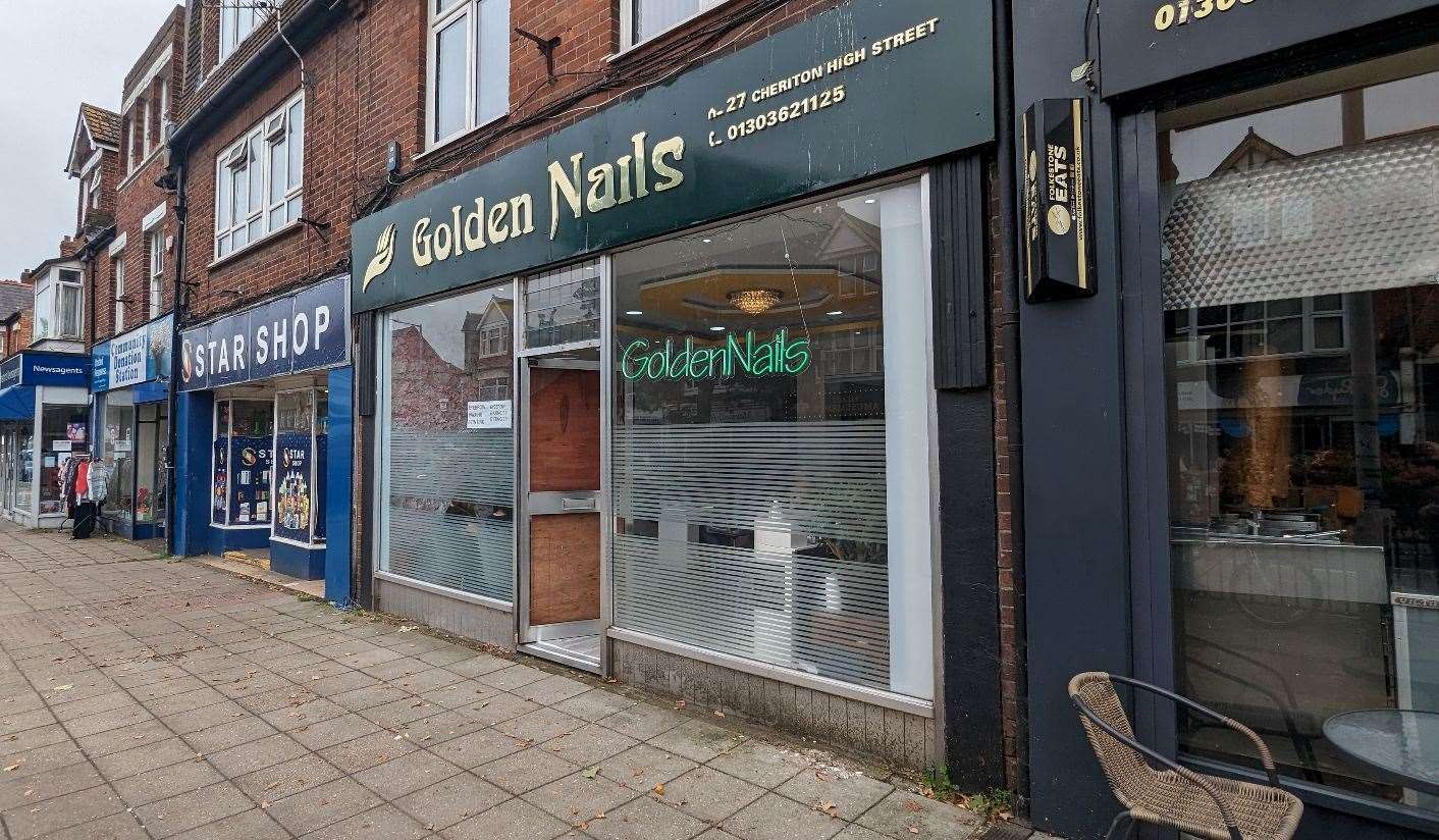Golden Nails in Cheriton is open as usual