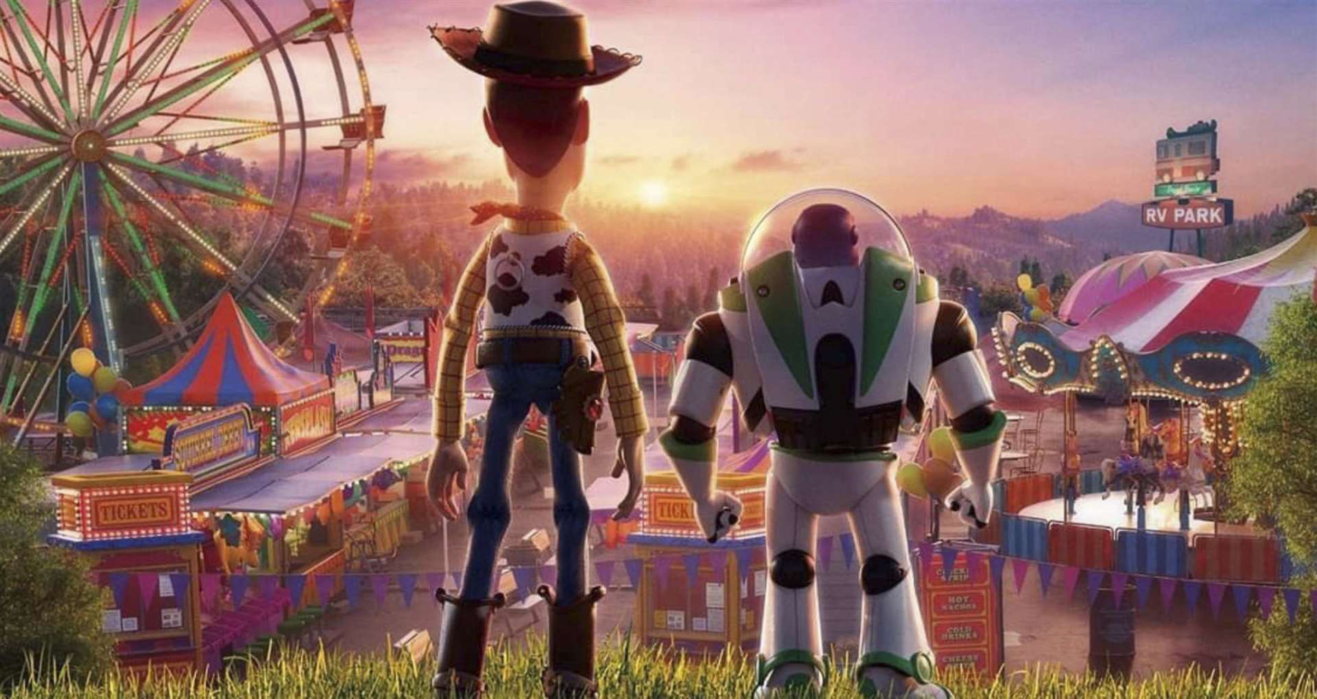 Tom Hanks as Woody and Tim Allen as Buzz Lightyear Picture: Disney/Pixar