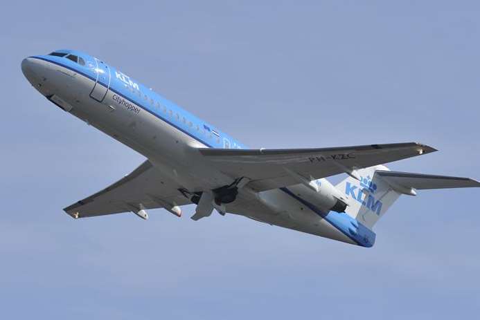 The last KLM flight leaves Manston