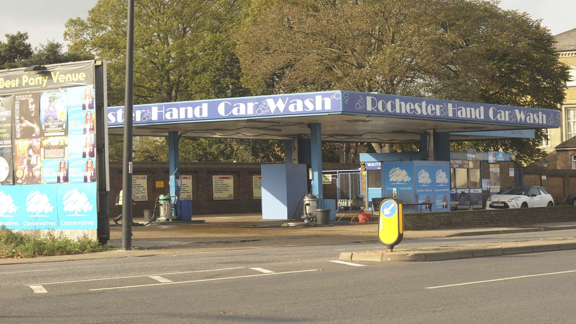 The car wash in Corporation Street, Rochester