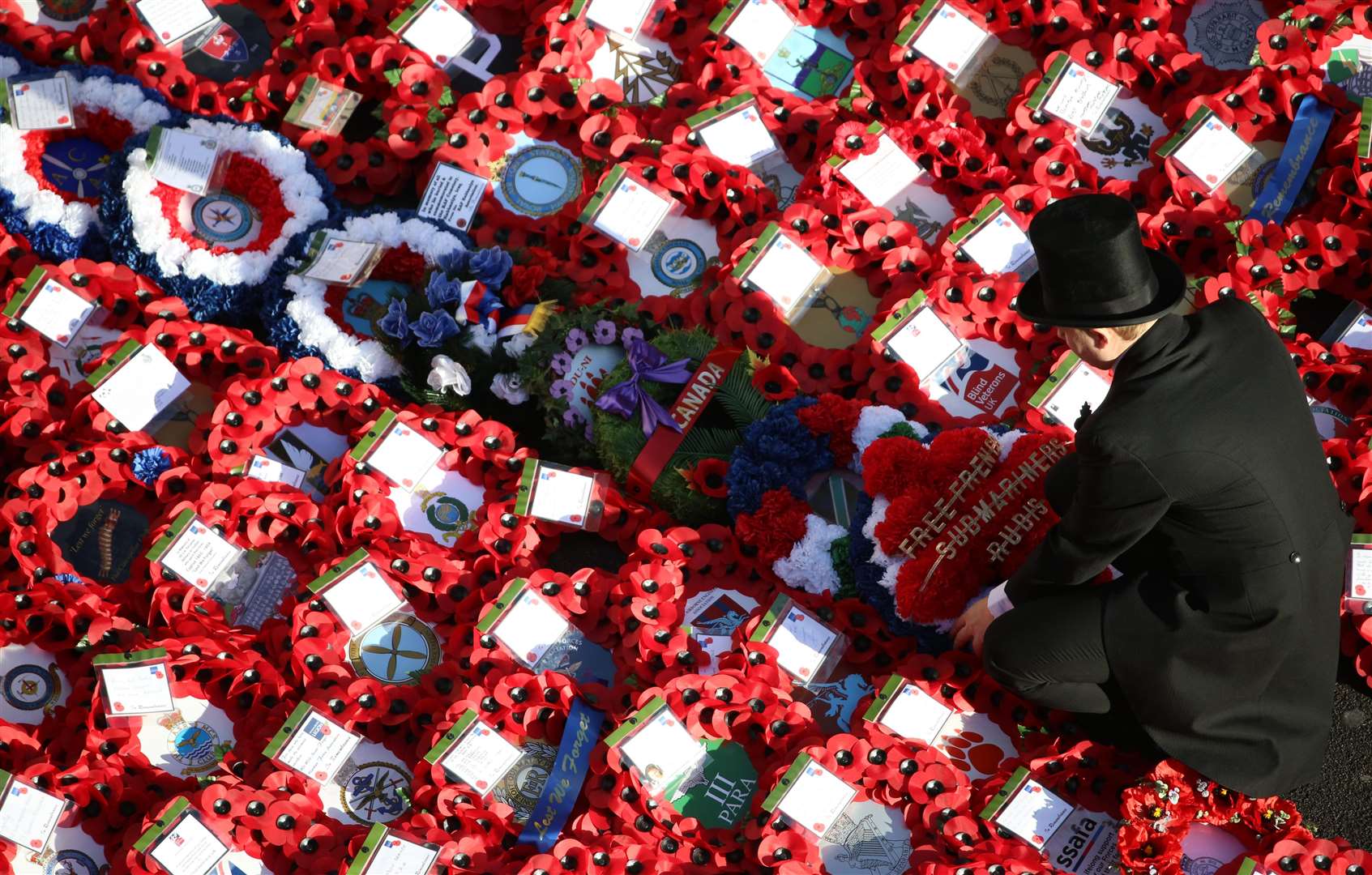 The 100 veterans will be making their way to the Cenotaph in London for the remembrance service