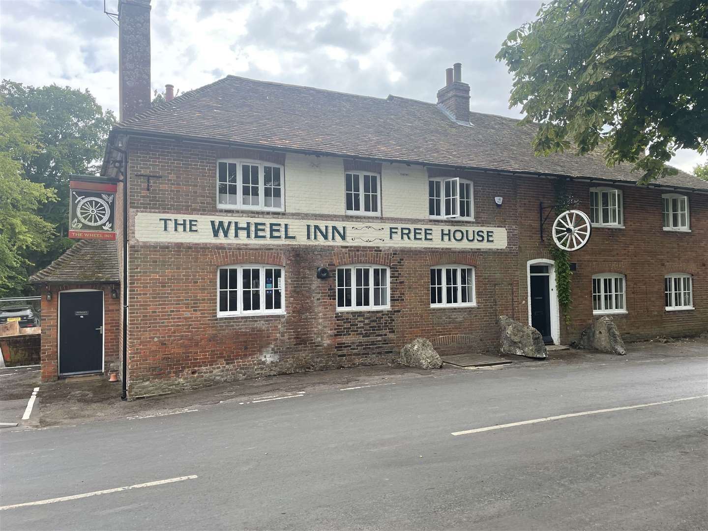 The Wheel in Westwell has been closed since January