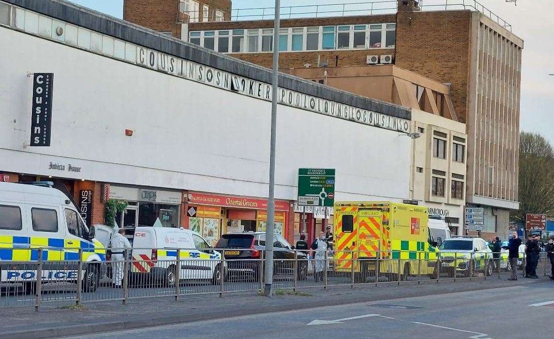 Emergency services descended on GothInk Studios tattoo parlous last Monday evening