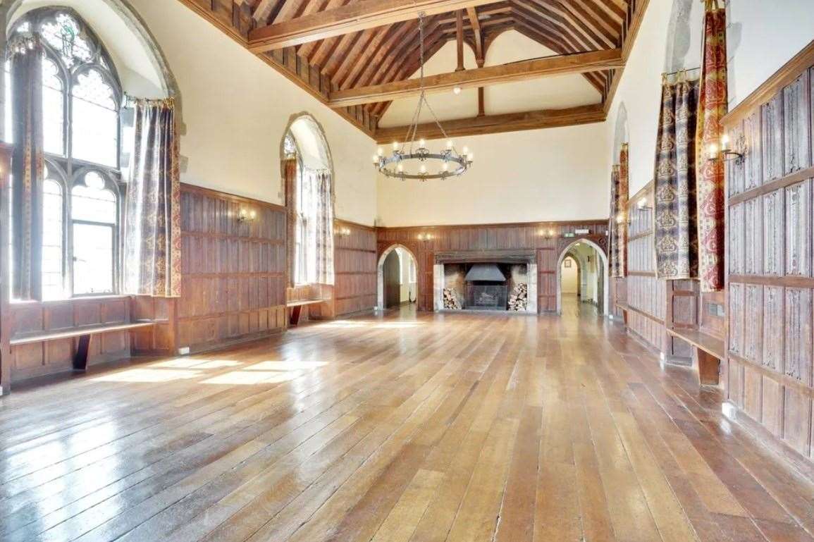 The perfect spot for a medieval banquet. Picture: Zoopla / Savills