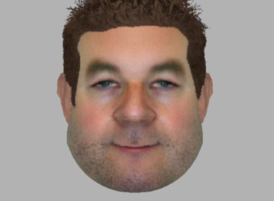 Police have put together a CGI image of a man they want to track down