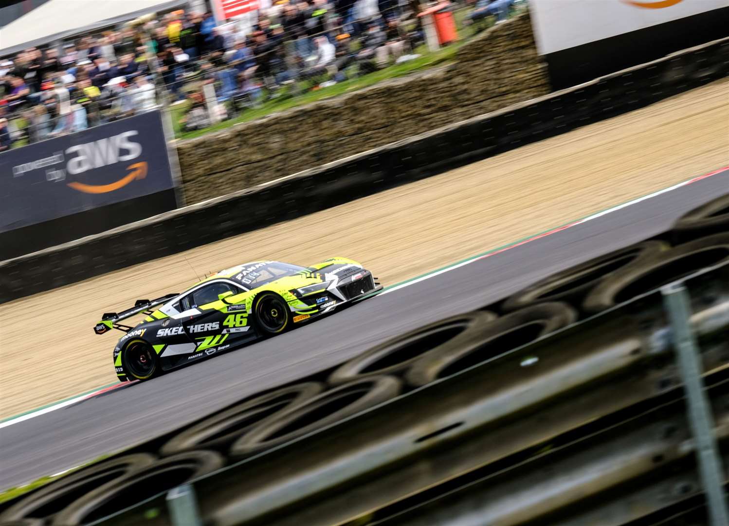 Rossi in action at Brands Hatch last season. Picture: SRO