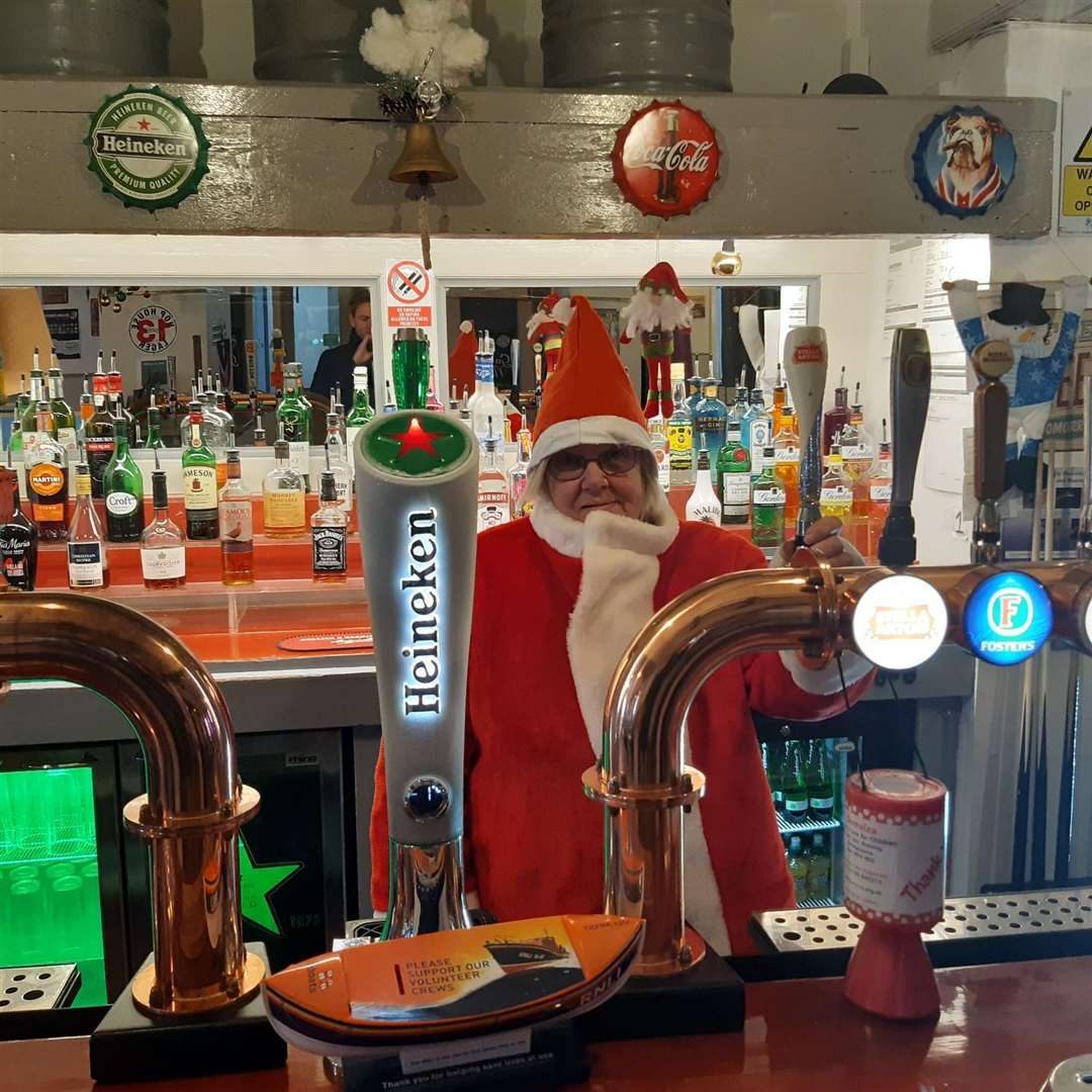 Yvonne Rickards at the Wig and Gown pub in Dartford which will close at the end of the year