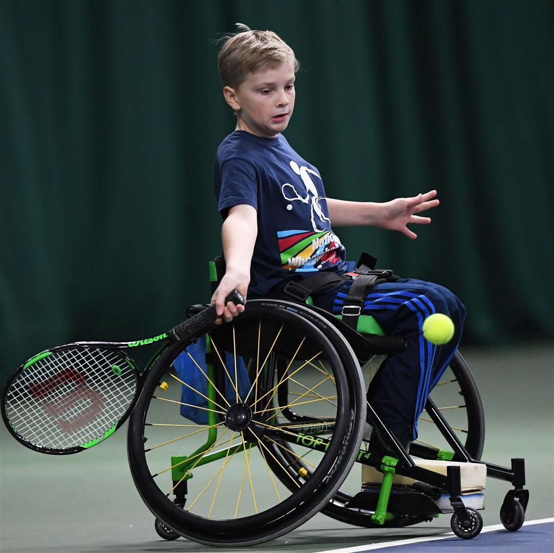 Ruben Harris from Hersden is selected for the LTA Wheelchair National Age Group Programme (35009869)