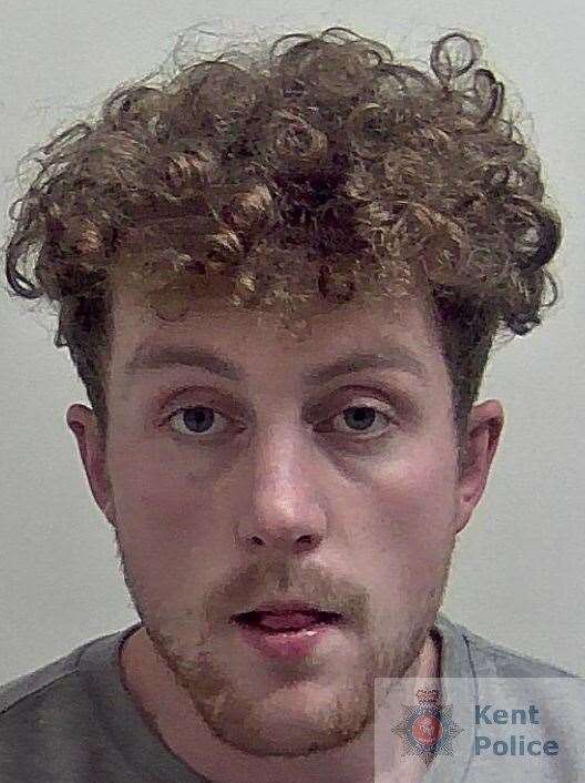 Tommy Dunn was locked up last month. Picture: Kent Police