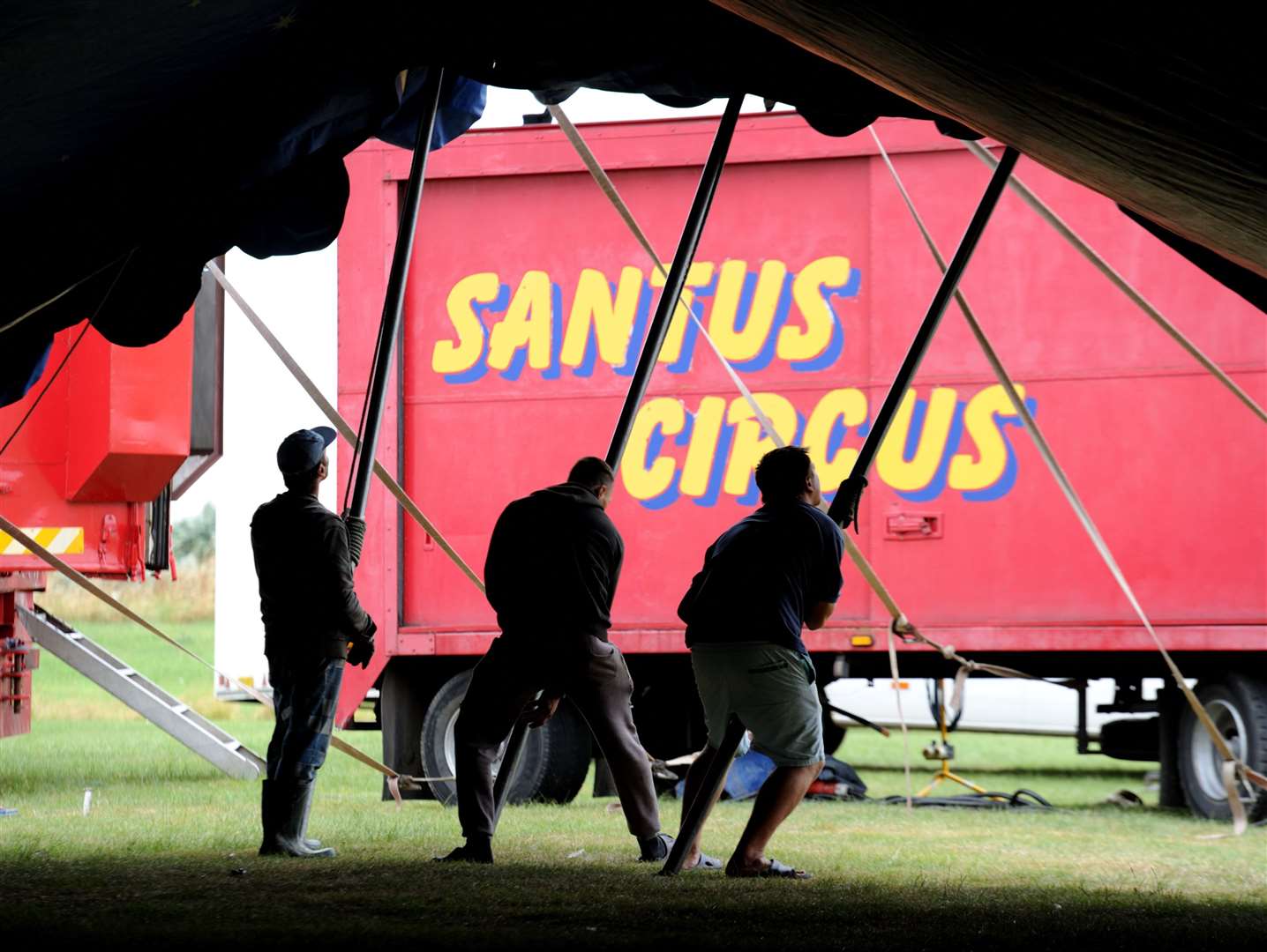 Santus Circus tours across Kent and is a popular family attraction