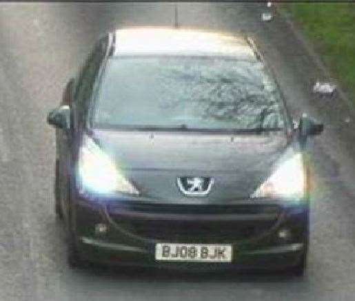 Missing man Doug Carroll's car. Picture: Thames Valley Police
