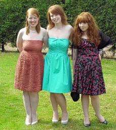 Ashford super slimmer Colette Hall with her sisters Roisin and Ellis